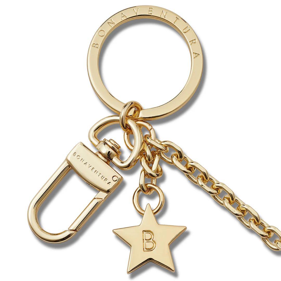 BONAVENTURA スターチェーンキーホルダー　シュリンクレザー