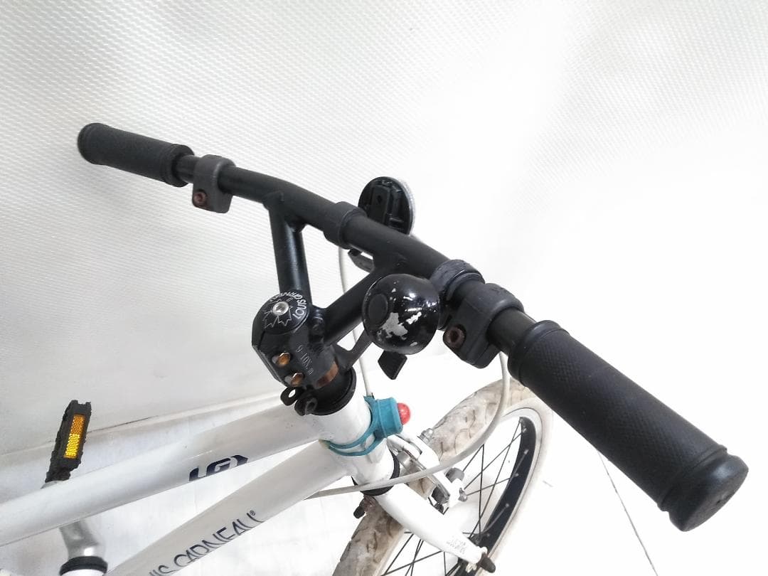 ルイガノ Louis Garneau 子供用自転車 18インチ ホワイト ◇