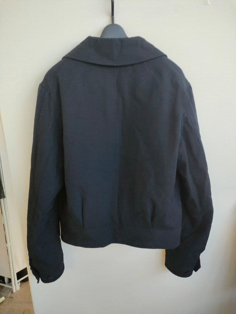 f*x様 コム・デ・ギャルソン ブラック ボタン付 ピーコート