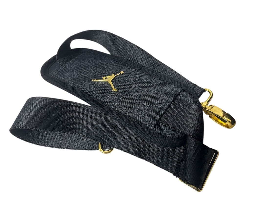 Jordan モノグラム ボストンバッグ ブラック ゴールド 未使用