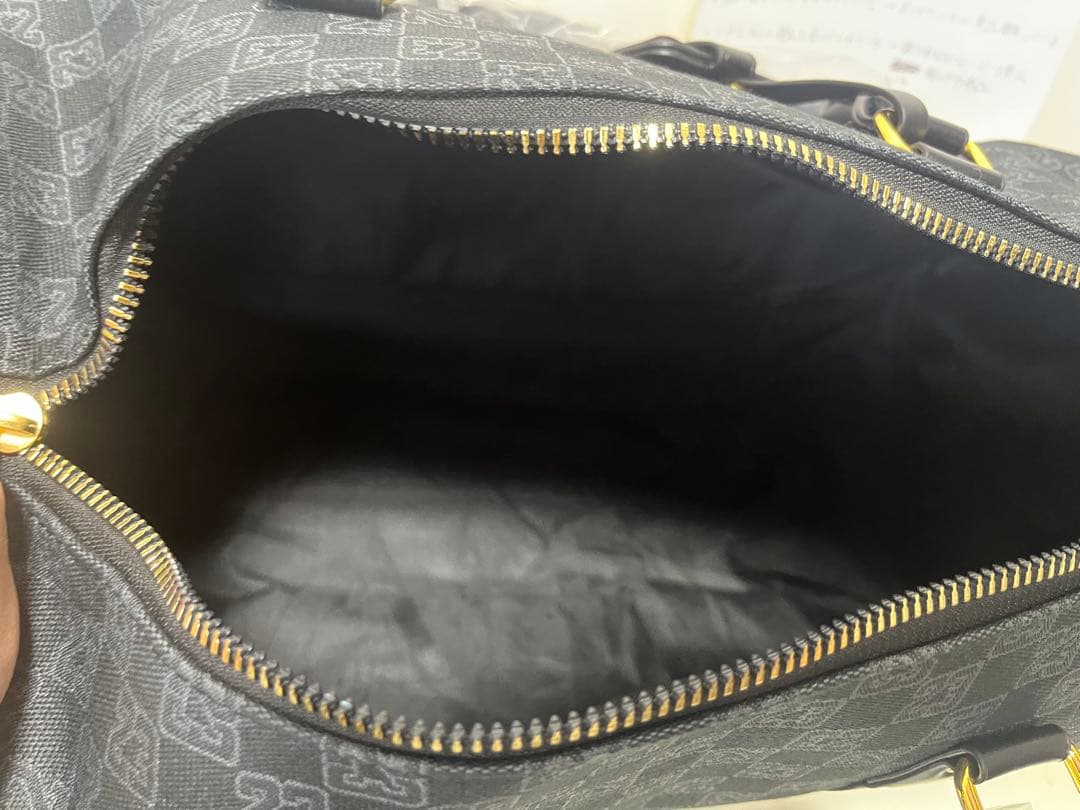 Jordan モノグラム ボストンバッグ ブラック ゴールド 未使用