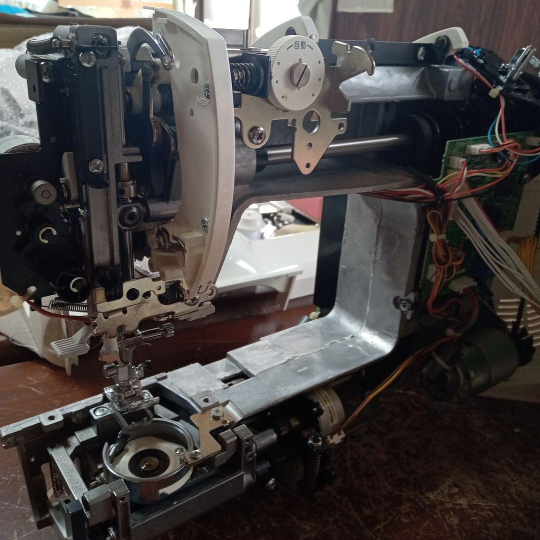 シンガーミシン本体モナミ　分解整備済み　ワイドテーブル、フット付き