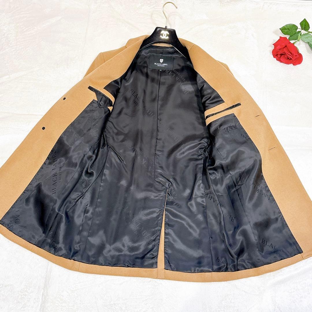 未使用✨　ブラックレーベルクレストブリッジ ウール　チェスターコート　M