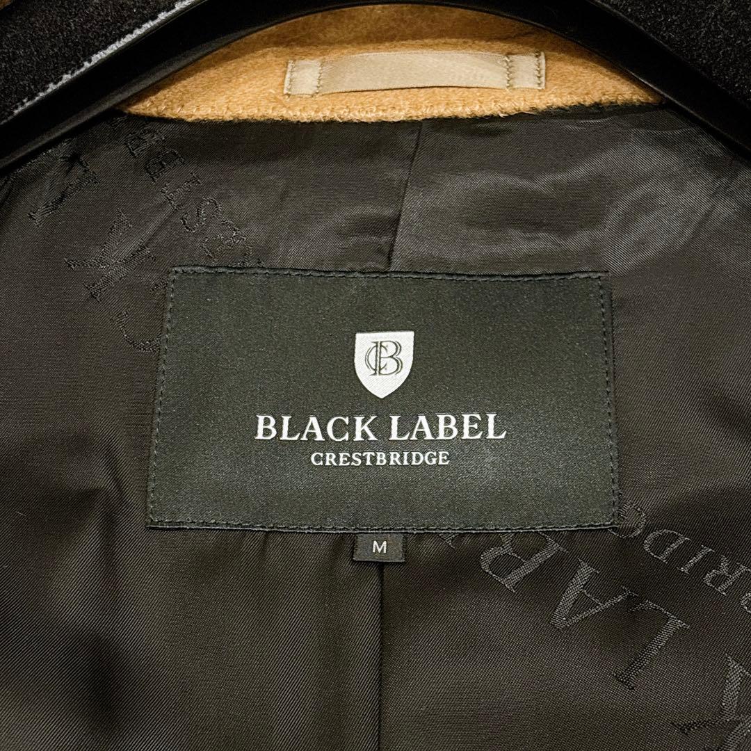 未使用✨　ブラックレーベルクレストブリッジ ウール　チェスターコート　M