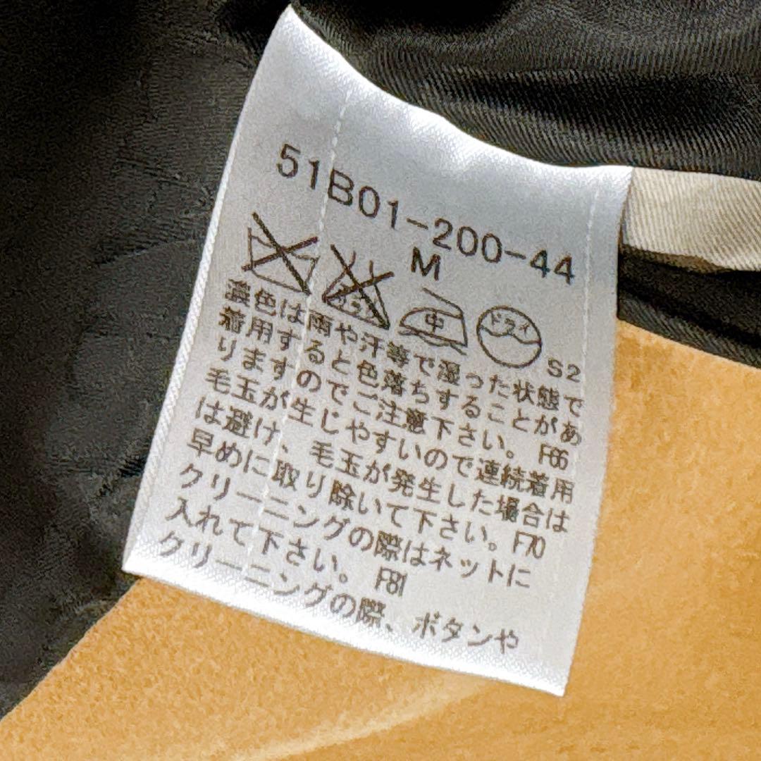 未使用✨　ブラックレーベルクレストブリッジ ウール　チェスターコート　M