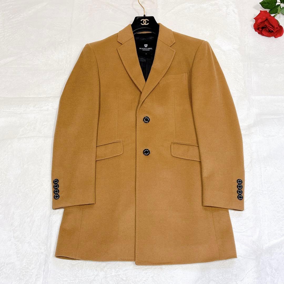 未使用✨　ブラックレーベルクレストブリッジ ウール　チェスターコート　M