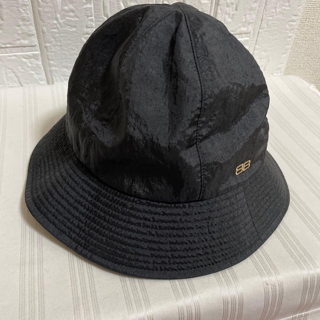 バレンシアガ BALENCIAGA ナイロン バケットハット バケハ ハット 黒
