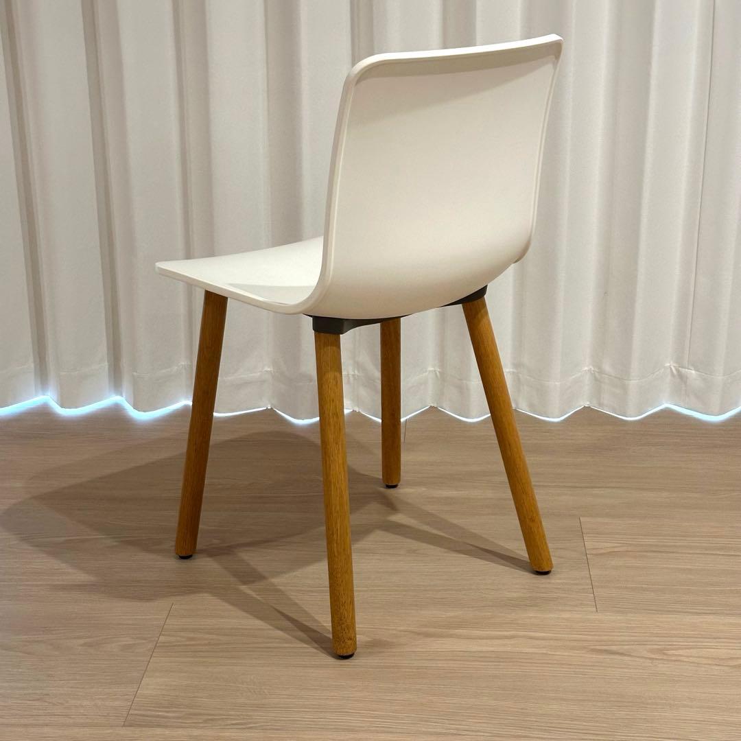 vitra ヴィトラ HAL wood チェア 椅子 ジャスパーモリソン 白