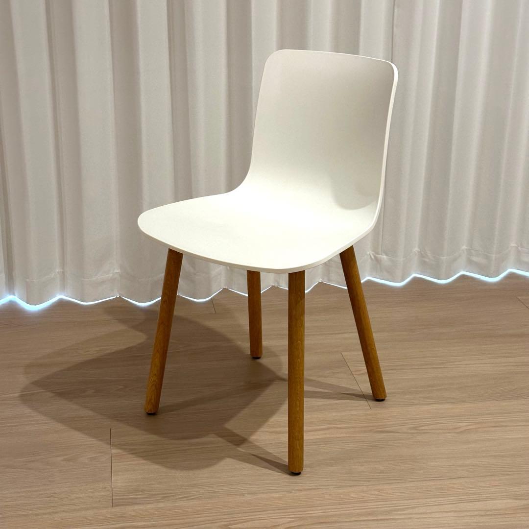 vitra ヴィトラ HAL wood チェア 椅子 ジャスパーモリソン 白