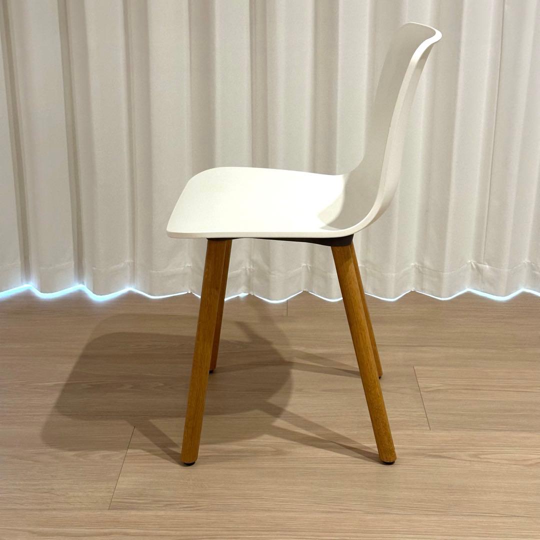 vitra ヴィトラ HAL wood チェア 椅子 ジャスパーモリソン 白