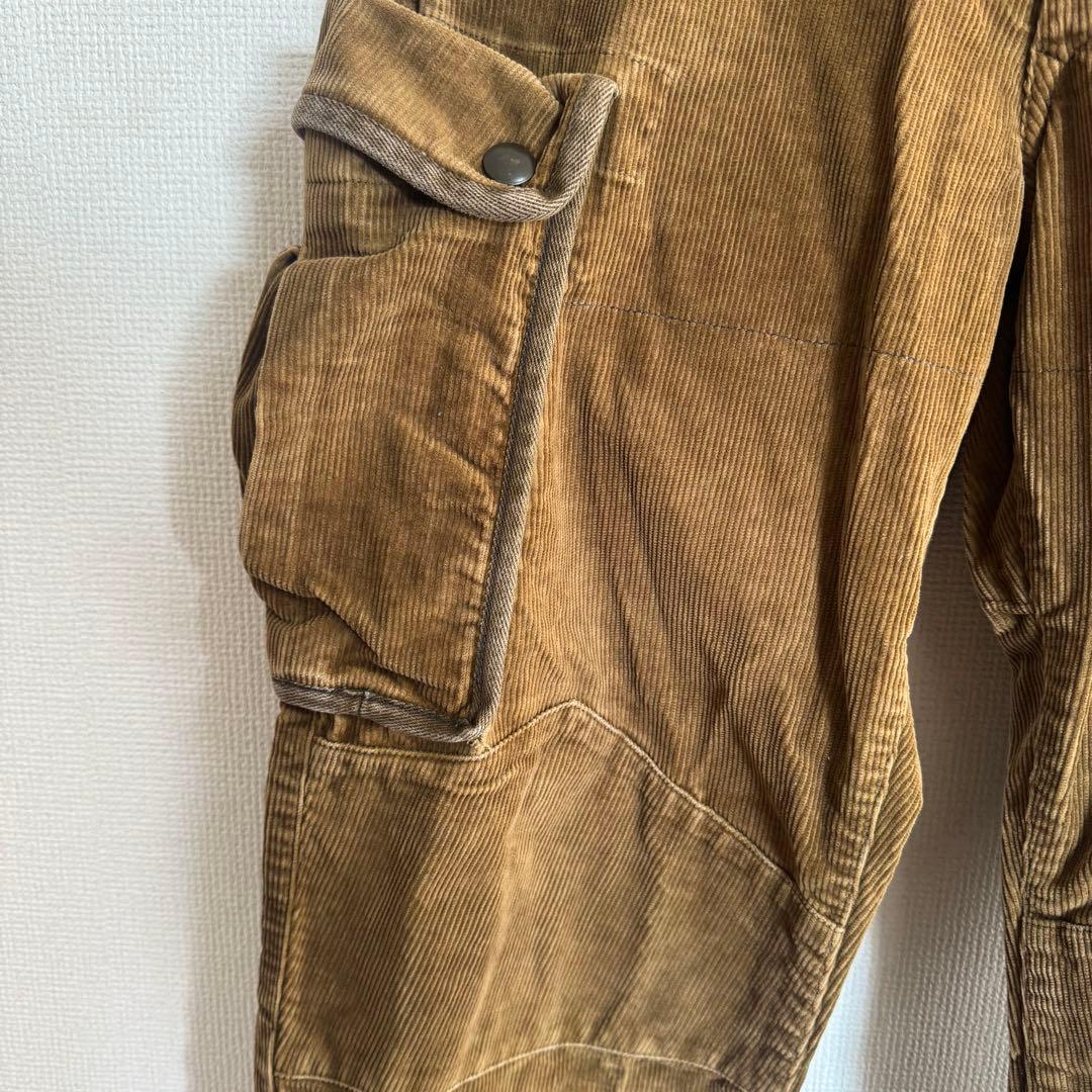 【レア】RRLコーデュロイカーゴパンツ　ブラウン　ラルフローレン 29