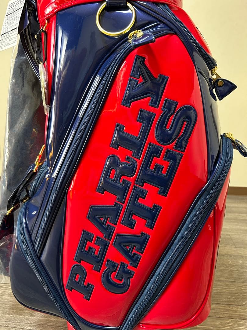 PEARLY GATES パーリーゲイツ　キャディバック 赤と紺　新品タグ付