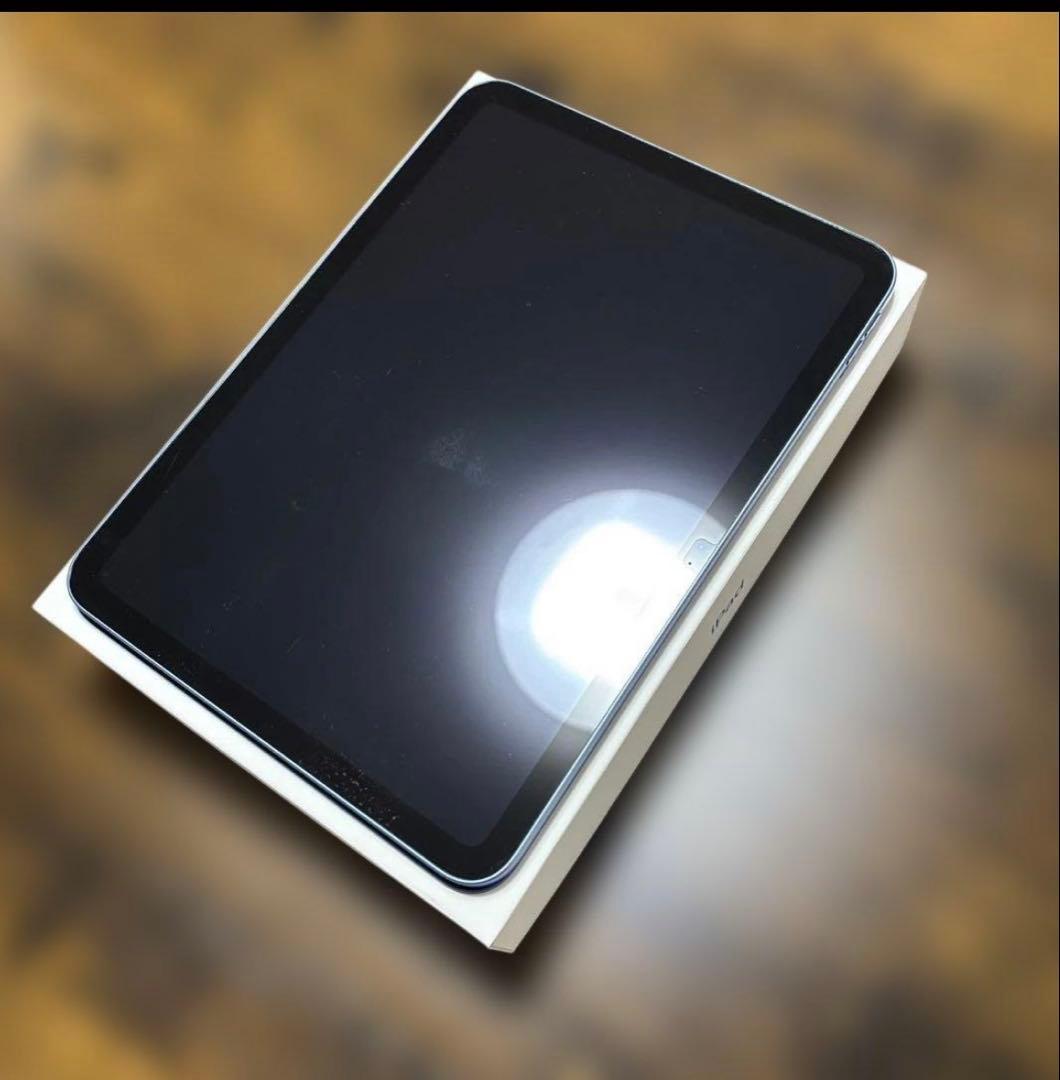 【美品】Apple iPad 本体ブルー第10 世代Wi-Fiモデル