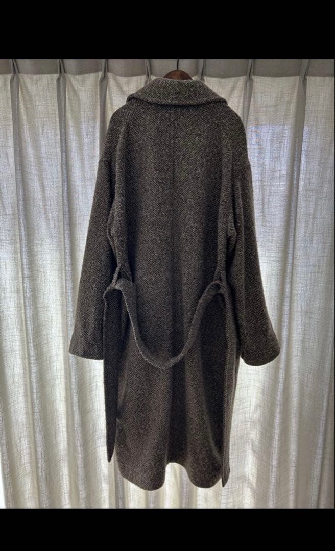 ジャケット・アウター ATHA / NEP TWEED MAXI COAT 19AW