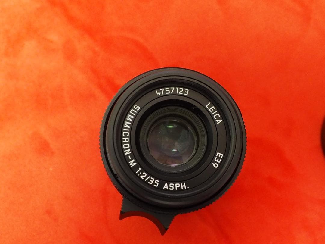 ライカ 現行SUMMICRON-M 35mm f/2 ASPH 点検済・付属品有