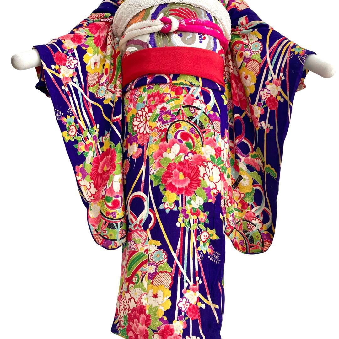 アンティーク　女の子　子供着物