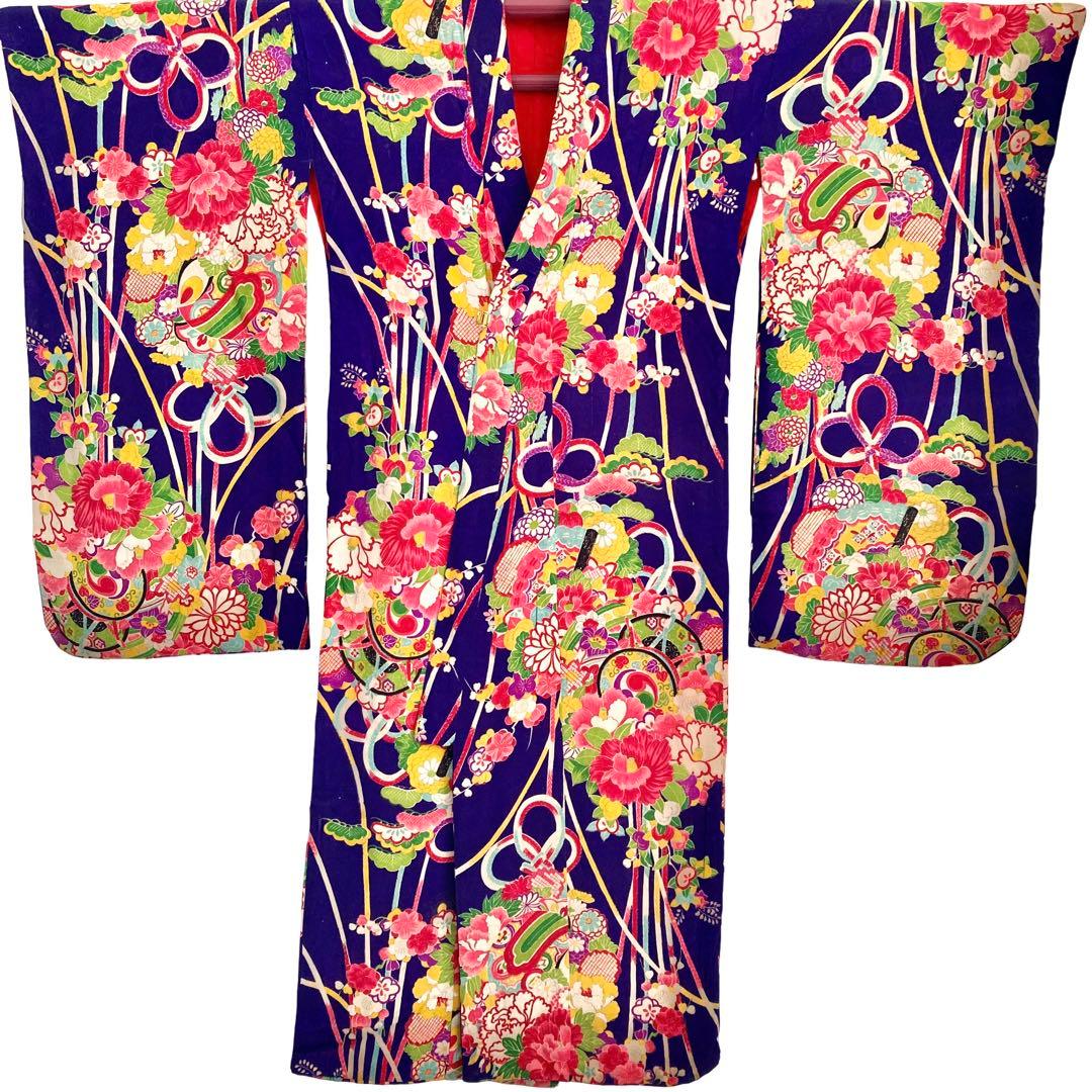 アンティーク　女の子　子供着物