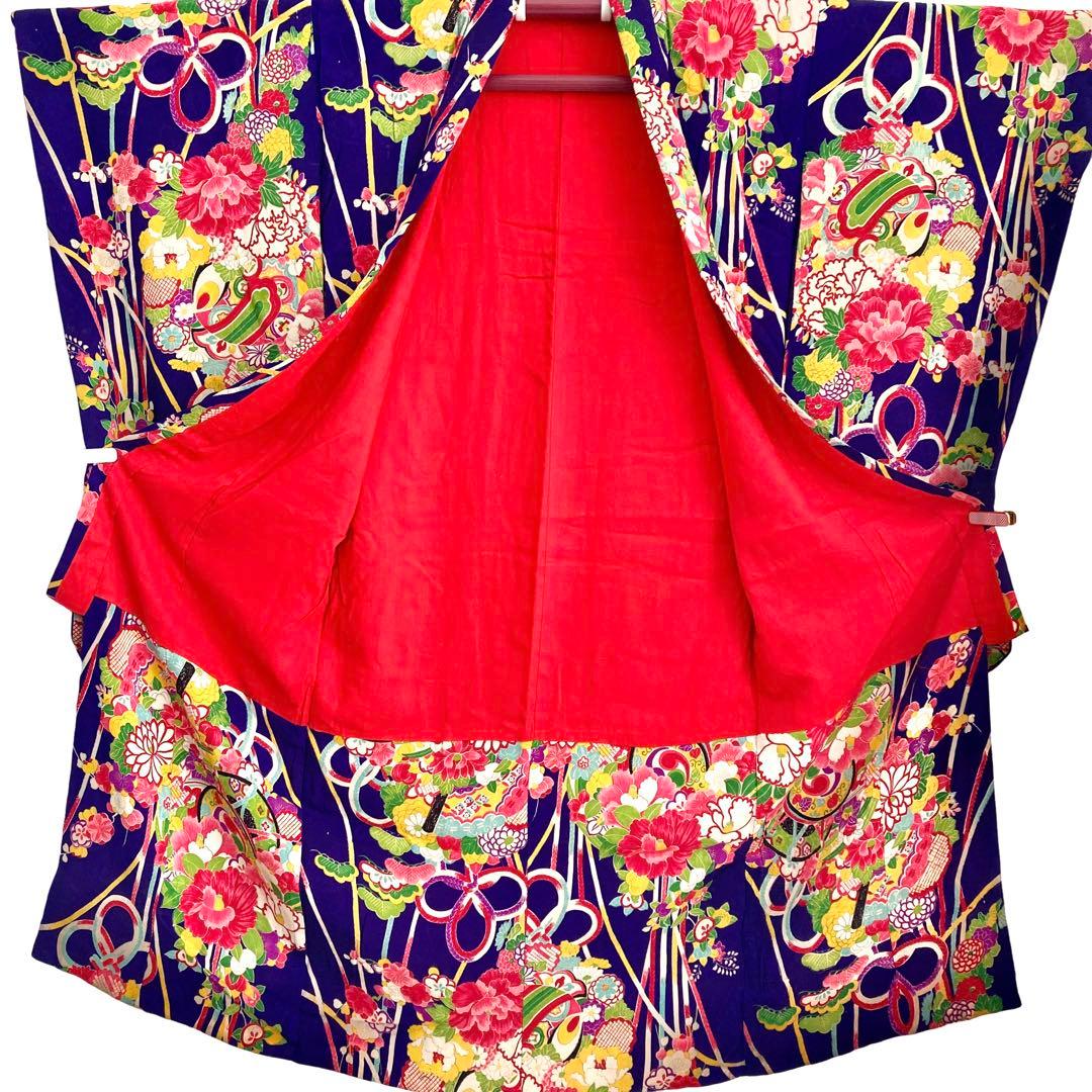 アンティーク　女の子　子供着物