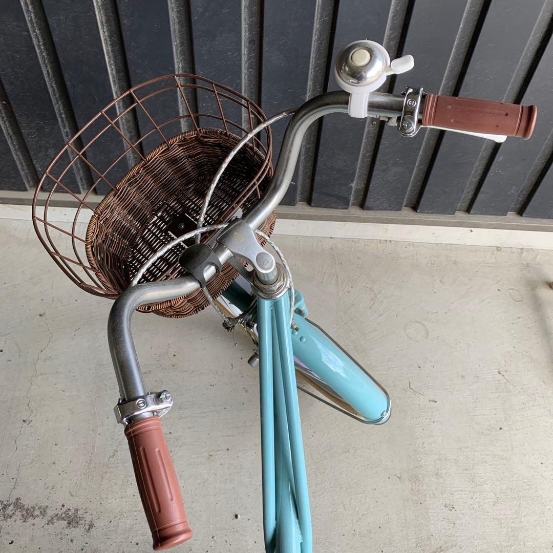 子供用　自転車　18インチ　補助輪あり