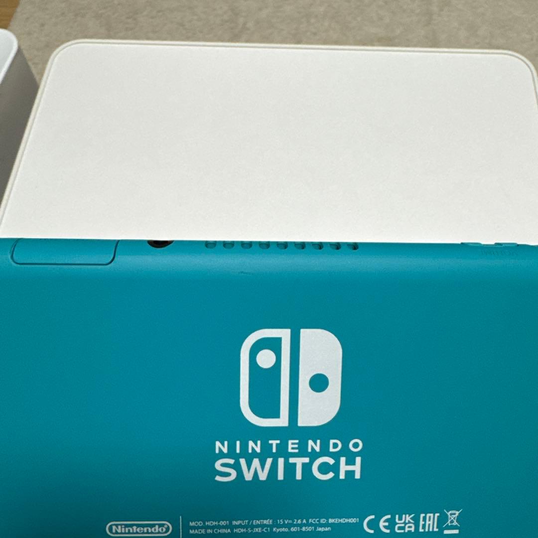 Switch Lite ターコイズブルー 本体【SDカード128GB付き】