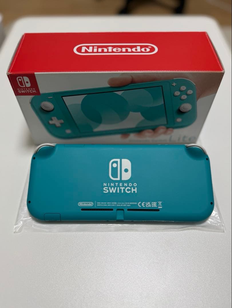 Switch Lite ターコイズブルー 本体【SDカード128GB付き】