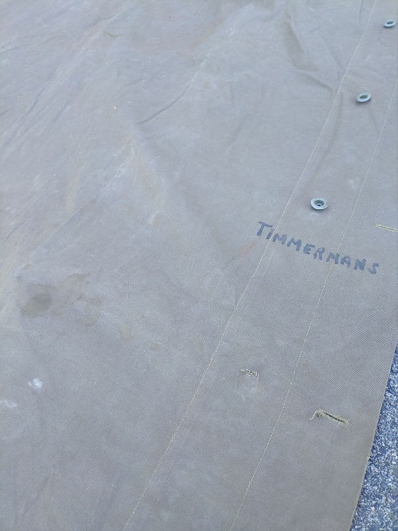 1953年製 (オリーブグリーン？)　オランダ軍パップテント1枚