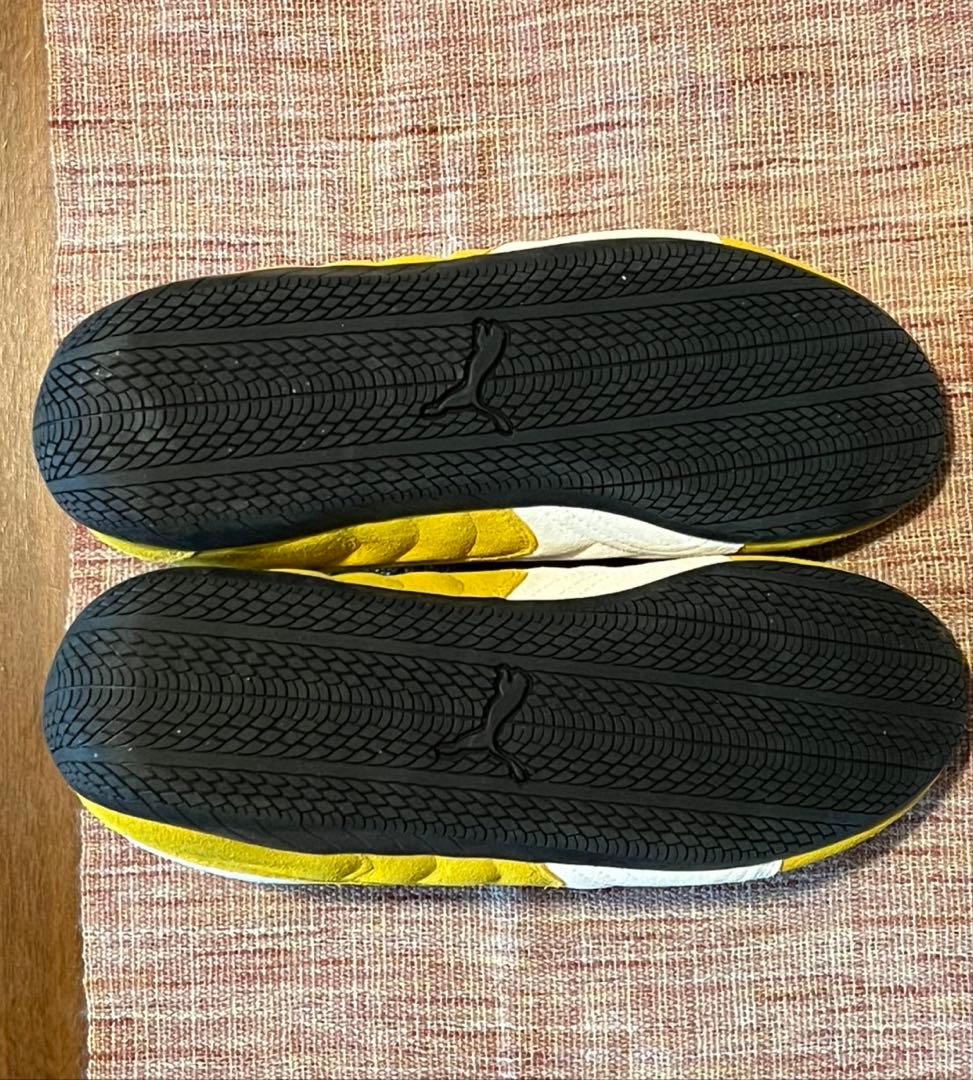 PUMA イエロー スエード スニーカー