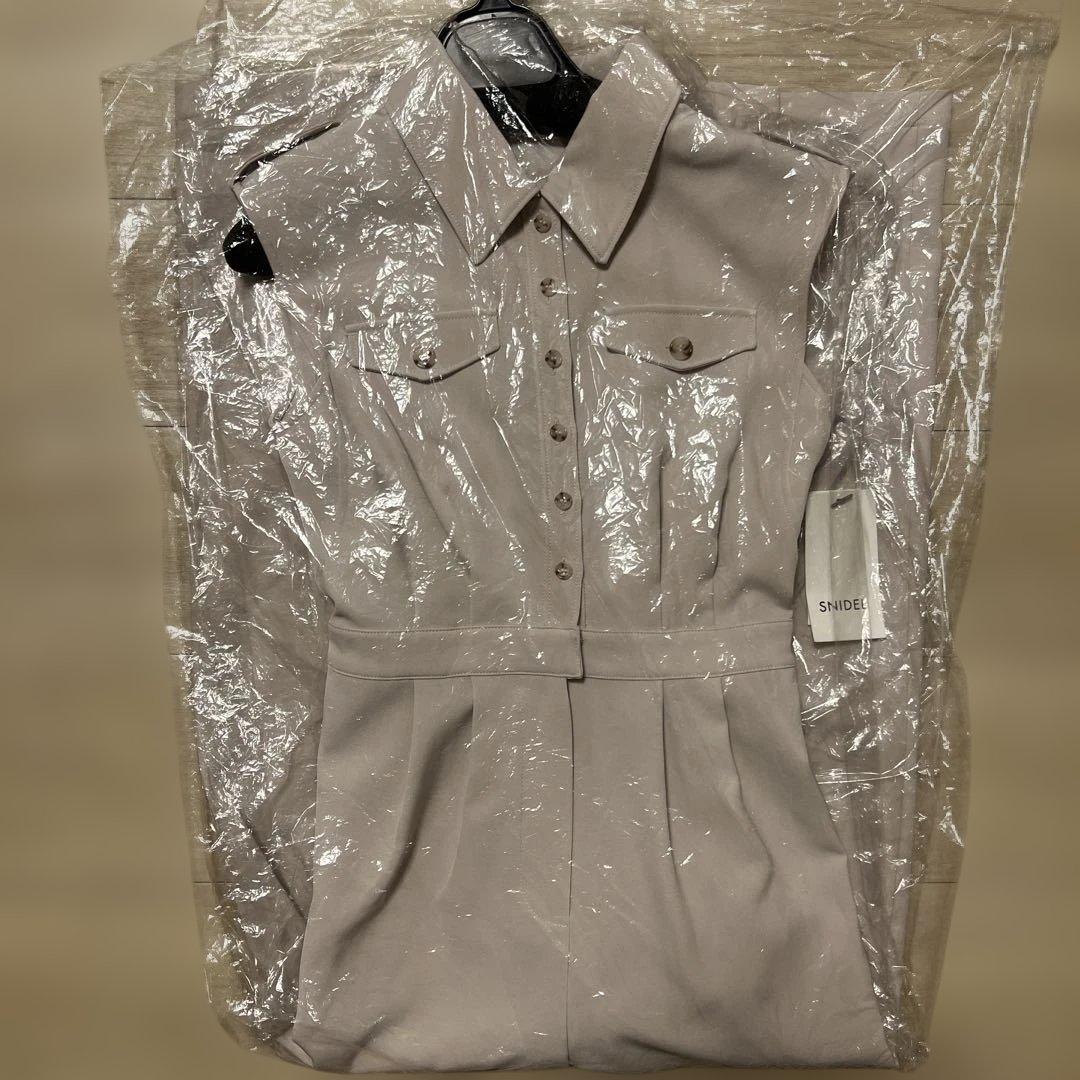 SNIDEL（スナイデル）　トレンチディテールオールインワン