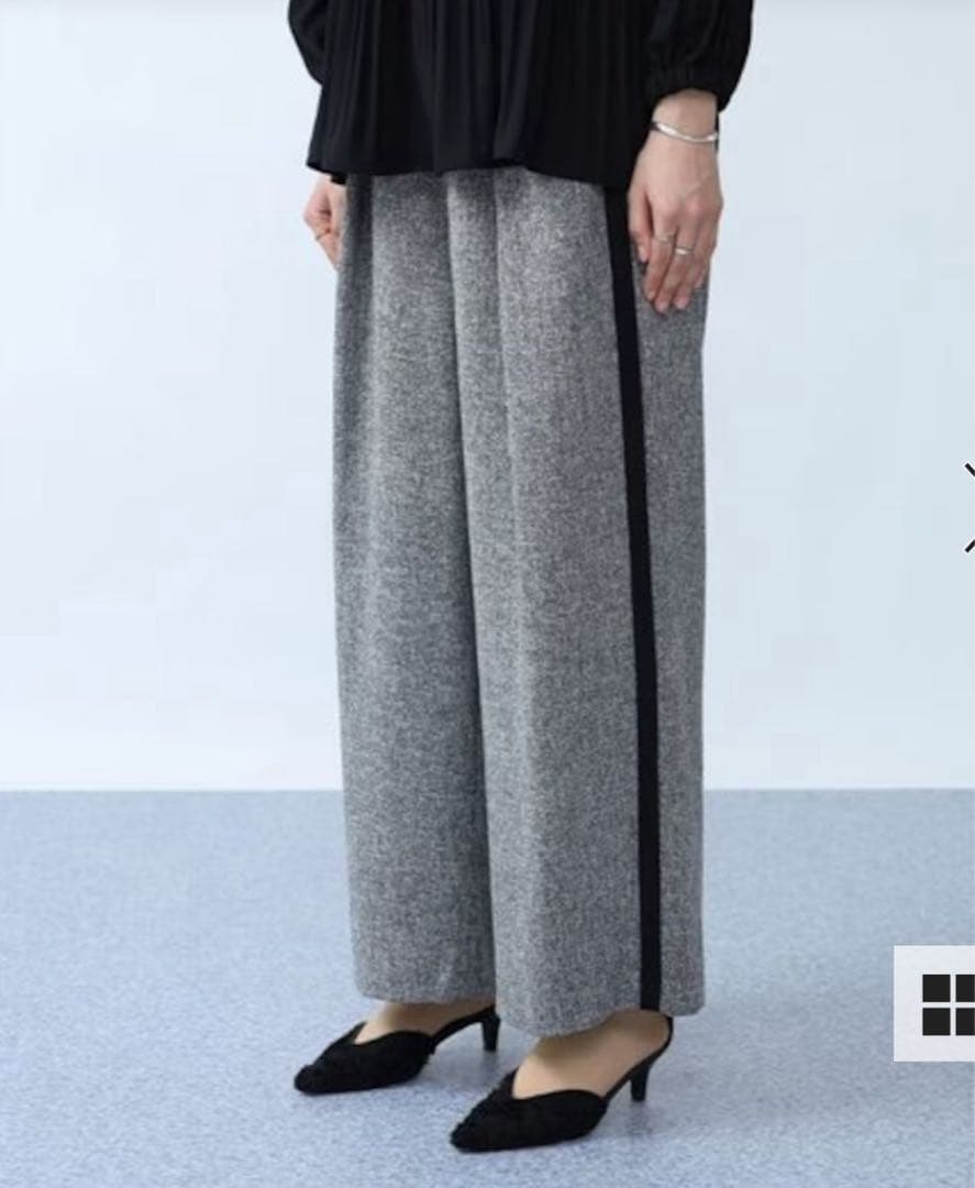 定価17000円◆新品タグ付き◆ヤマダヤ◆サイドラインツイードパンツ