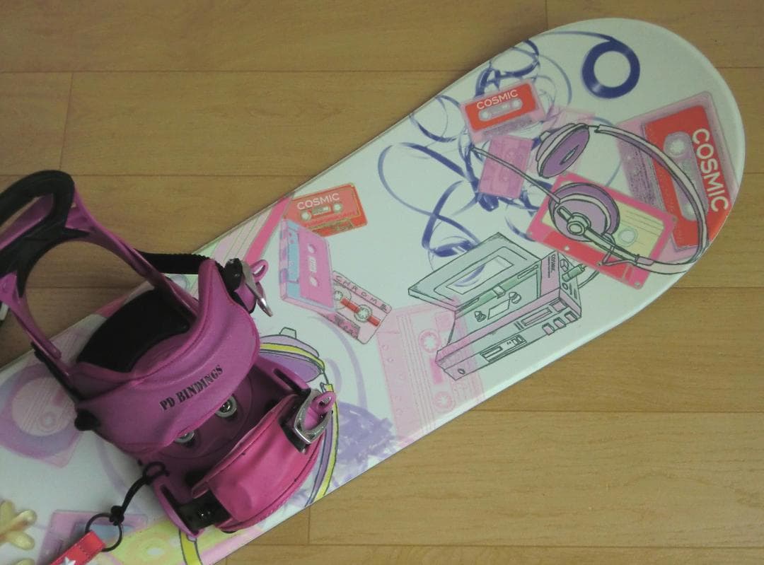 ■■1月限定■送料無料■COSMIC■女性用スノボセット■144/24■WAX済