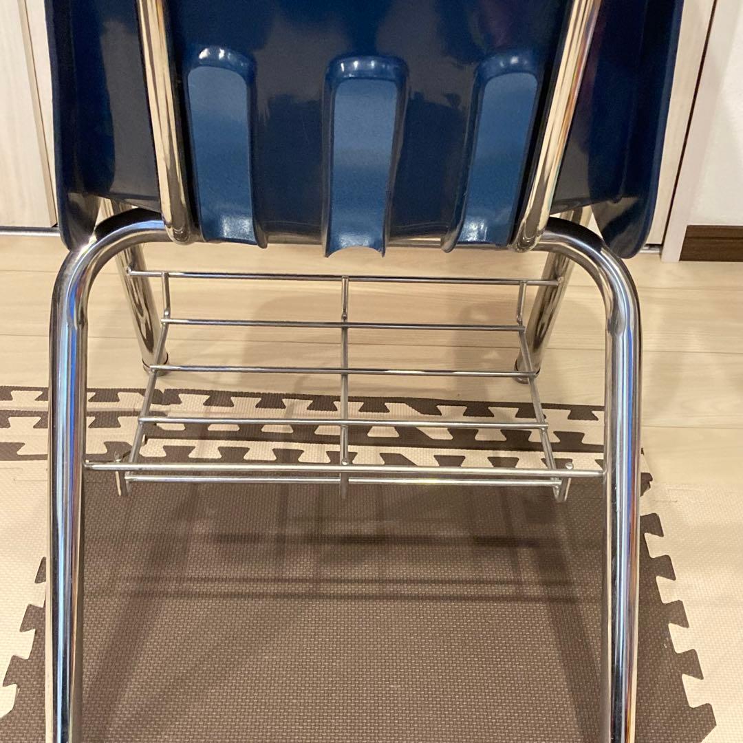 希少　VIRCO ヴァルコ スクール　デスク＆チェア一　学習机　ビンテージ