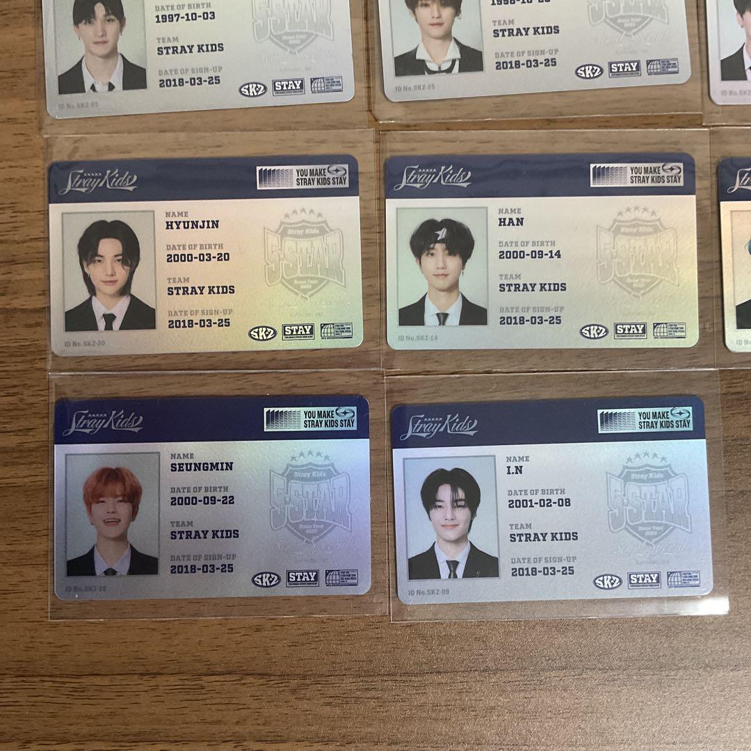 5-STAR Seoul Special IDカード【8枚セット】