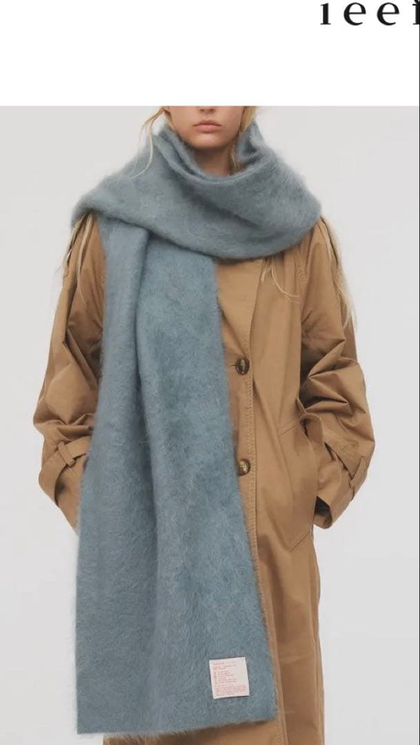 ieefar MUFFLER Mサイズ　mizuasagi マフラー