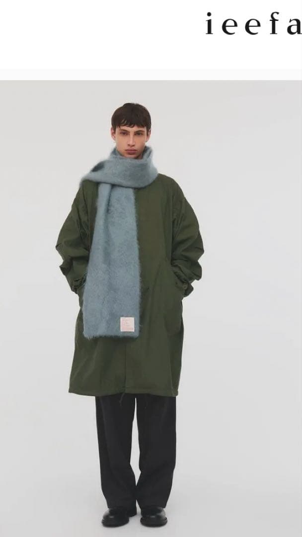 ieefar MUFFLER Mサイズ　mizuasagi マフラー