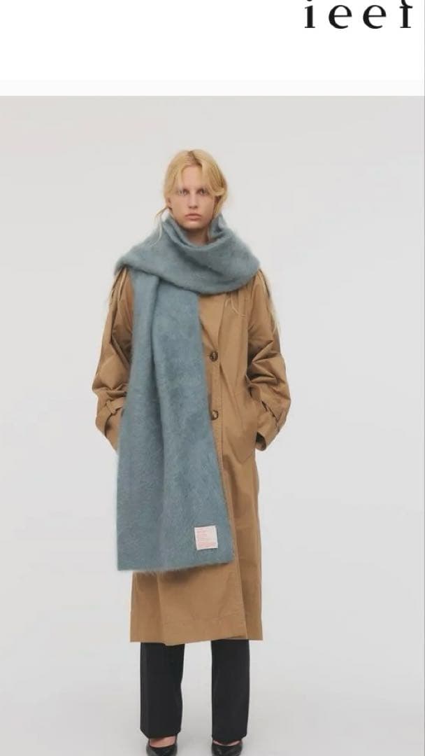 ieefar MUFFLER Mサイズ　mizuasagi マフラー