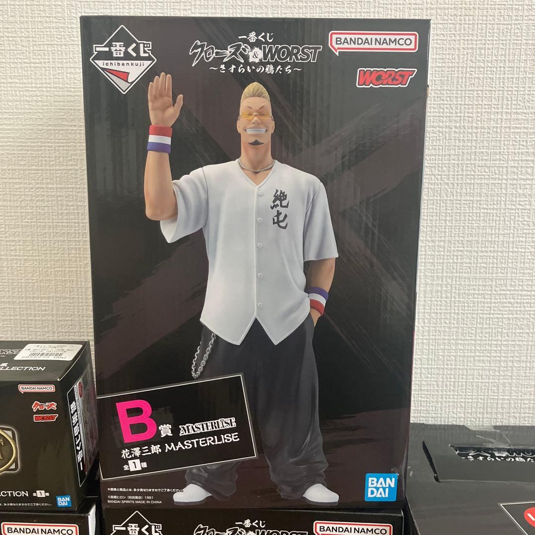 一番くじ　クローズ＆worst MASTERLISE フィギュアコンプセット