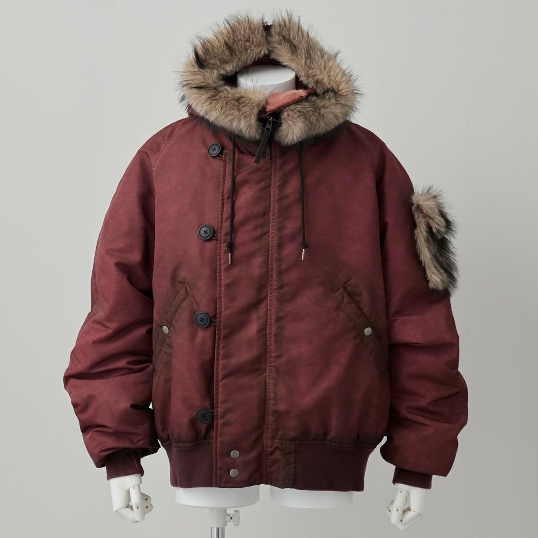 【GRANCY】Furpocket Design Faded N2BJacket