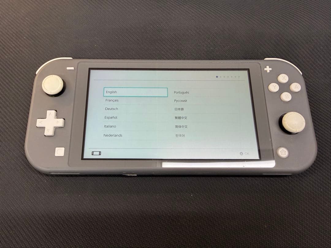 Nintendo Switch Lite グレー　ジャンク品　本体