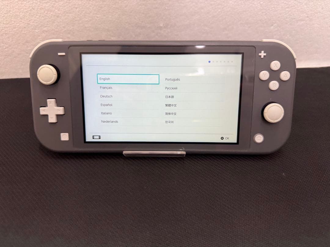 Nintendo Switch Lite グレー　ジャンク品　本体