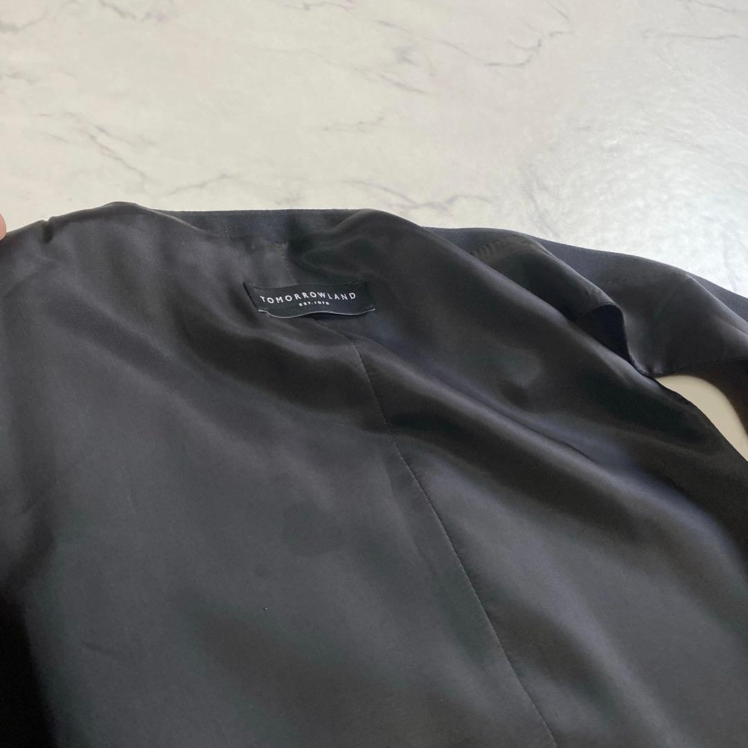 トゥモローランド NIKKE スリーピース スーツ セットアップ 黒 48