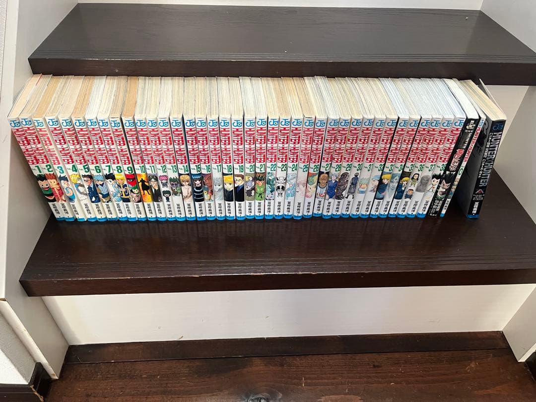 ハンターハンター　初版　全巻　0-38巻　ハンターズガイド　緋色の幻影