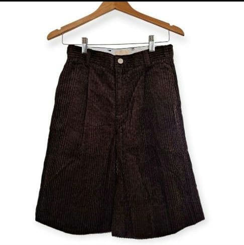 THE SHISHIKUI CORDUROY S/D.BROWN M　シシクイ