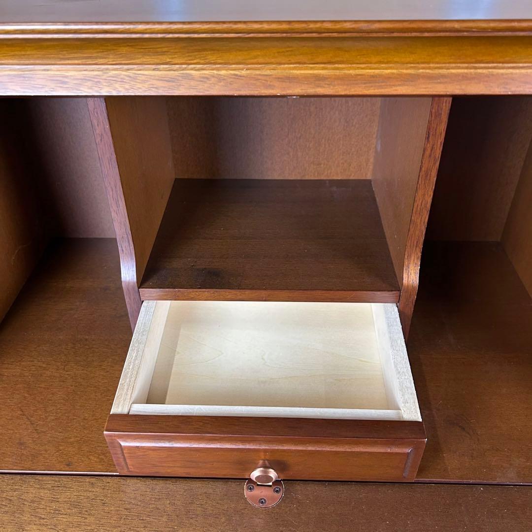 【送料込】maruni マルニ木工 地中海 ライティングビューロー