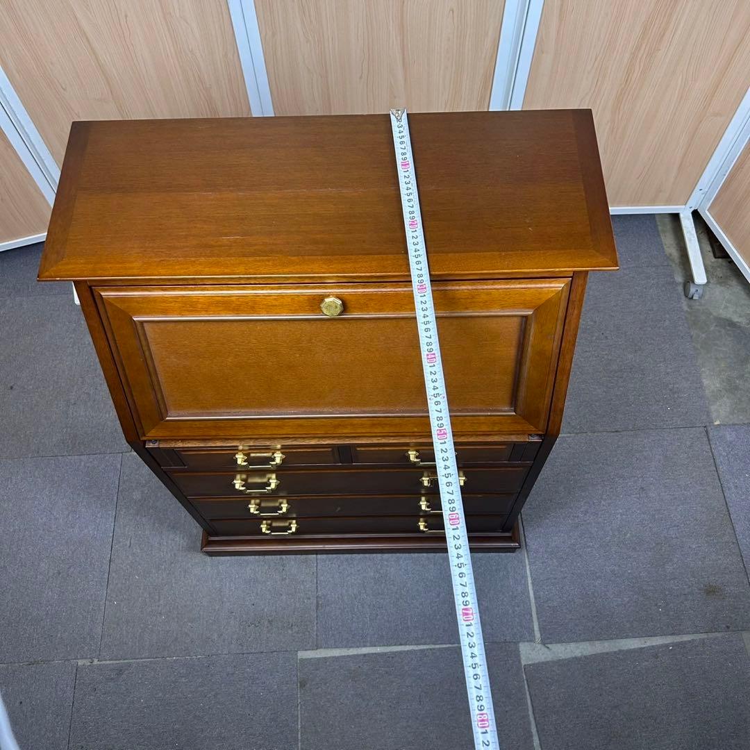 【送料込】maruni マルニ木工 地中海 ライティングビューロー