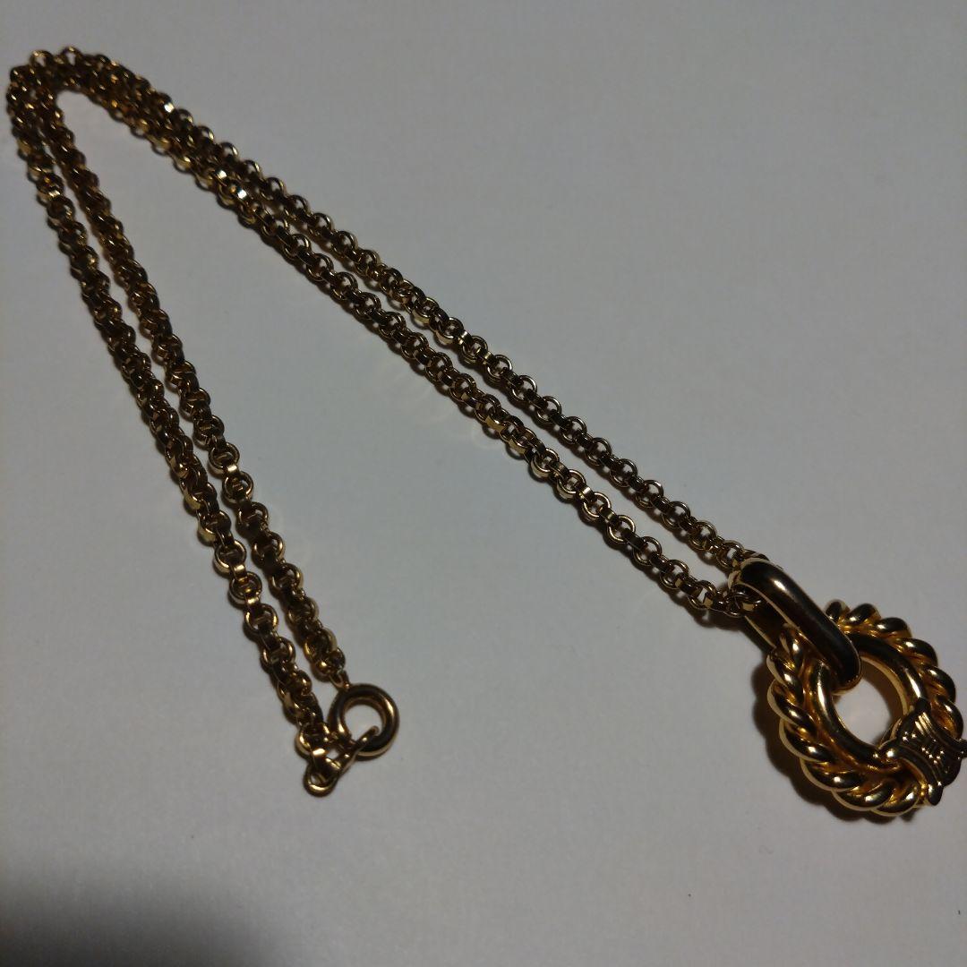 CELINE　セリーヌ　ヴィンテージ　トリオンフ　マカダムモチーフ　ネックレス