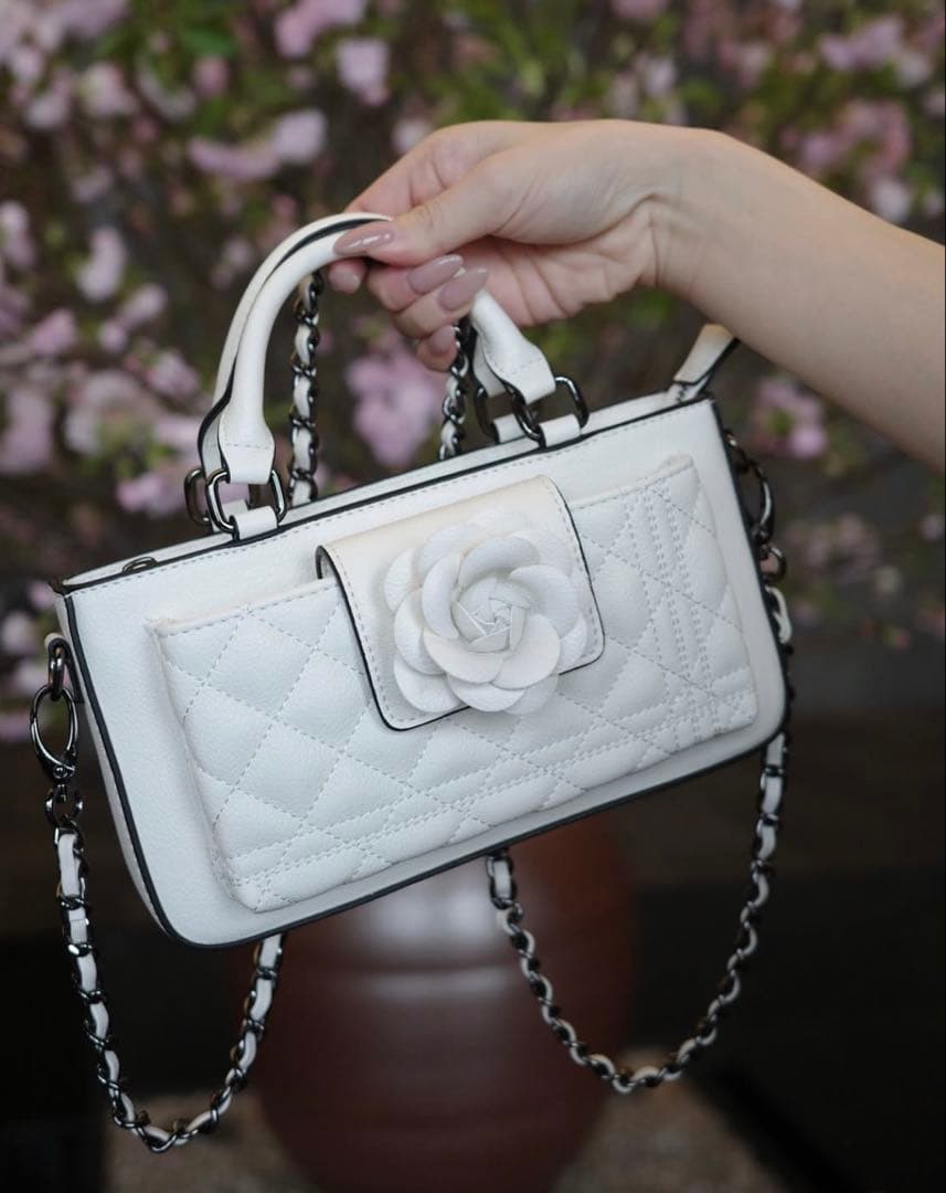 riu Rose phone bag ショルダーバッグ 白 ホワイト