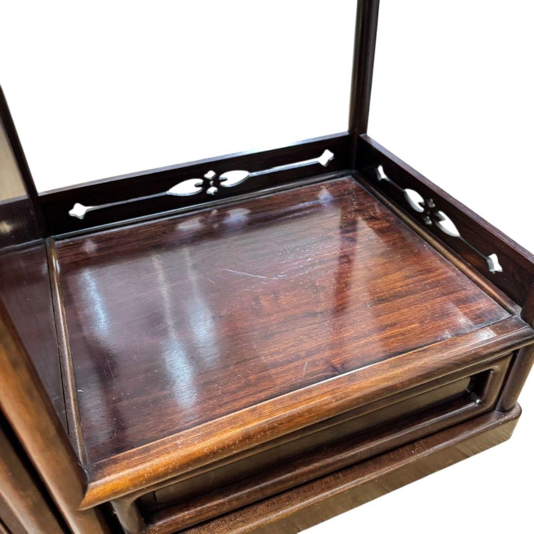 【希少】唐木家具 茶箪笥 レトロ アンティーク家具 古民具 古民家