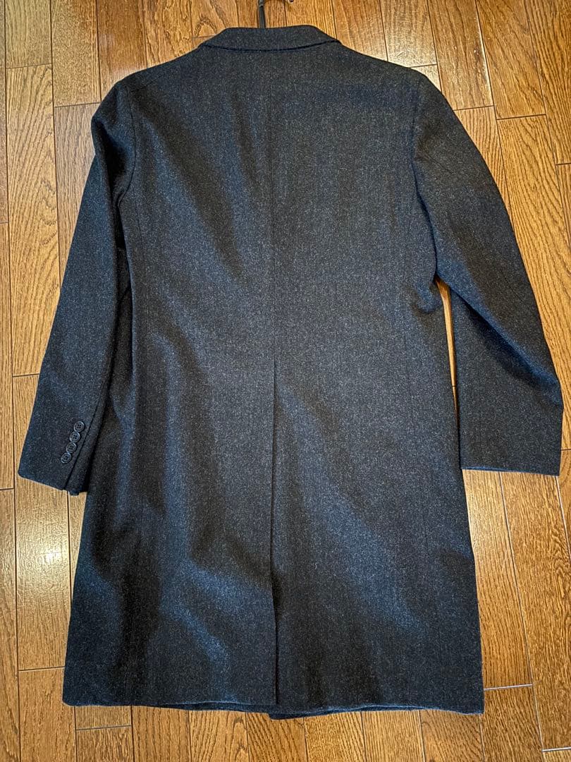 GREEN LABEL RELAXING カシミヤ混 ウール チェスターコートM