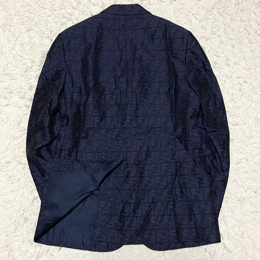 【美品✨】フェンディ ズッカ柄 セットアップ パンツスーツ 24年製 ネイビー