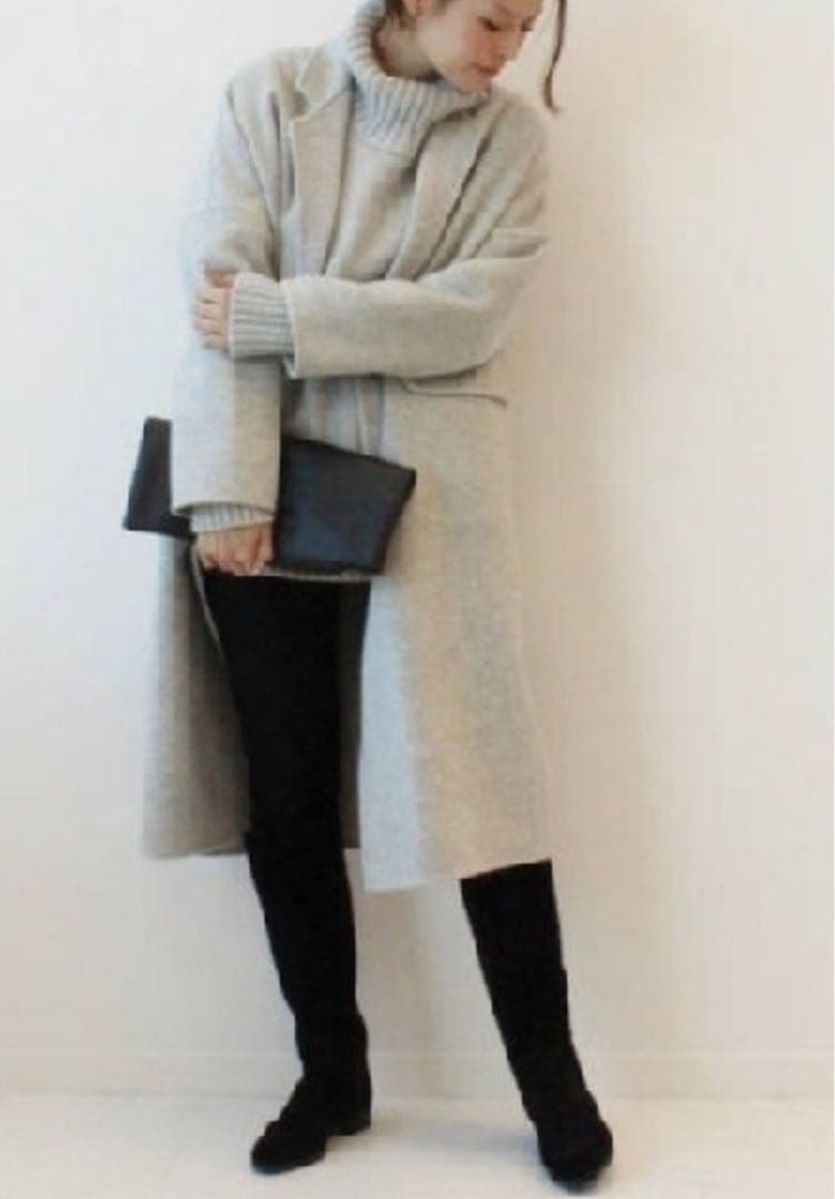 ドゥーズィエムクラスVictorianリバーコート グレー